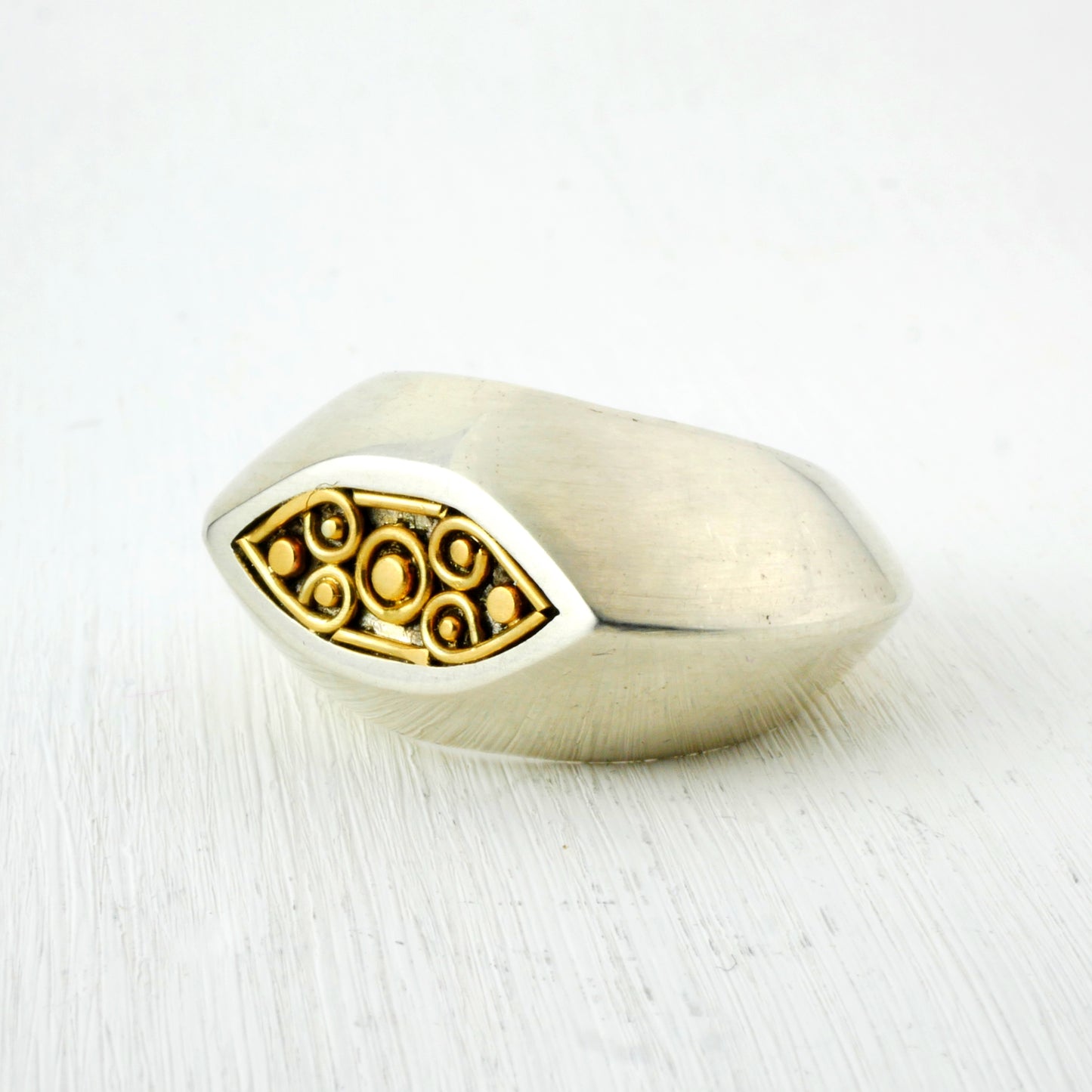 BAGUE OMNISCIUS - Argent 925, Or 18K