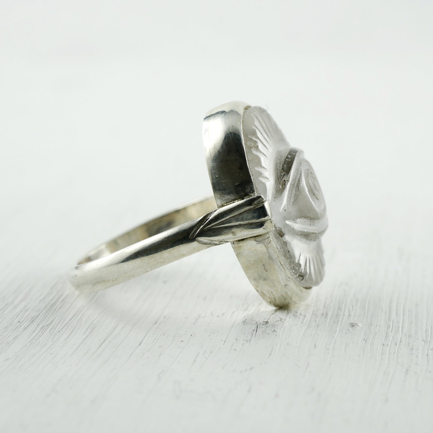 NAZAR RING - Crystal eye & Sterling silver