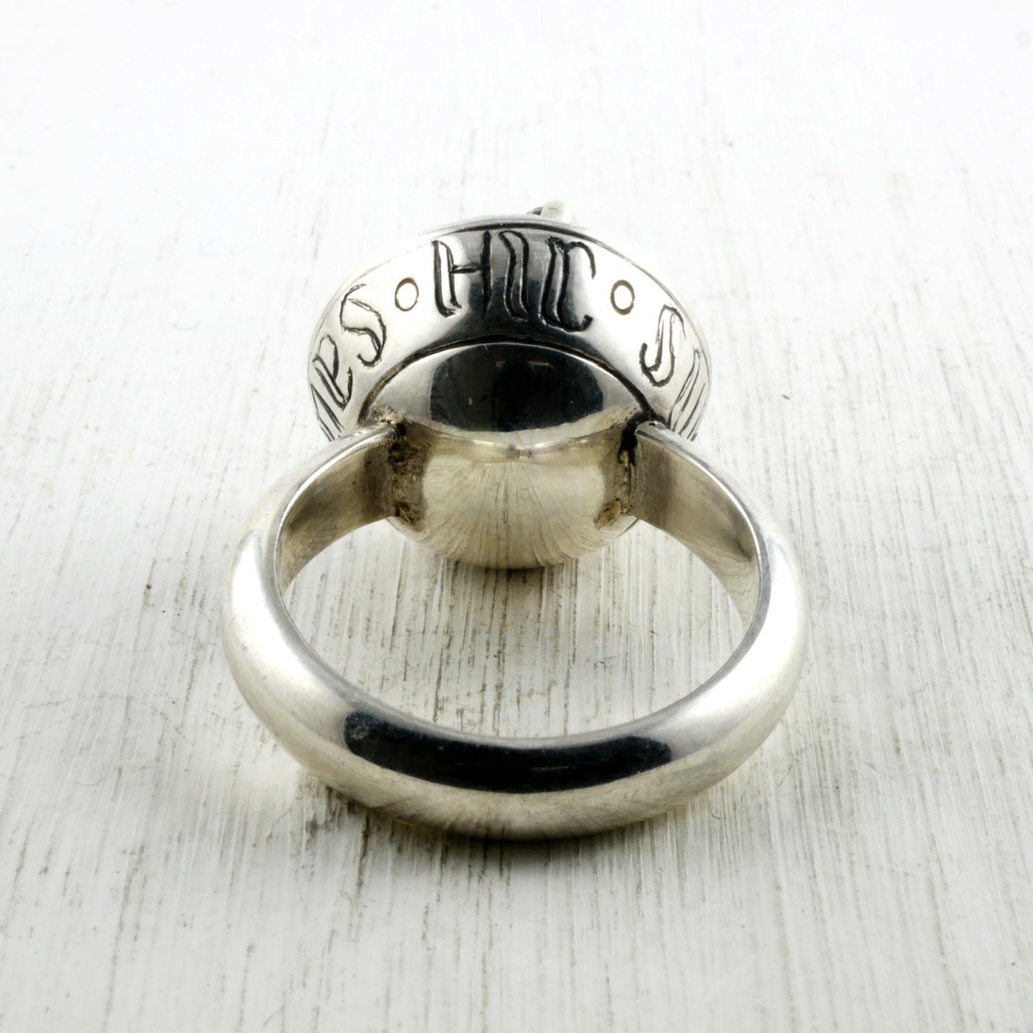 TERRA INCOGNITA RING - Silver & Meteorite