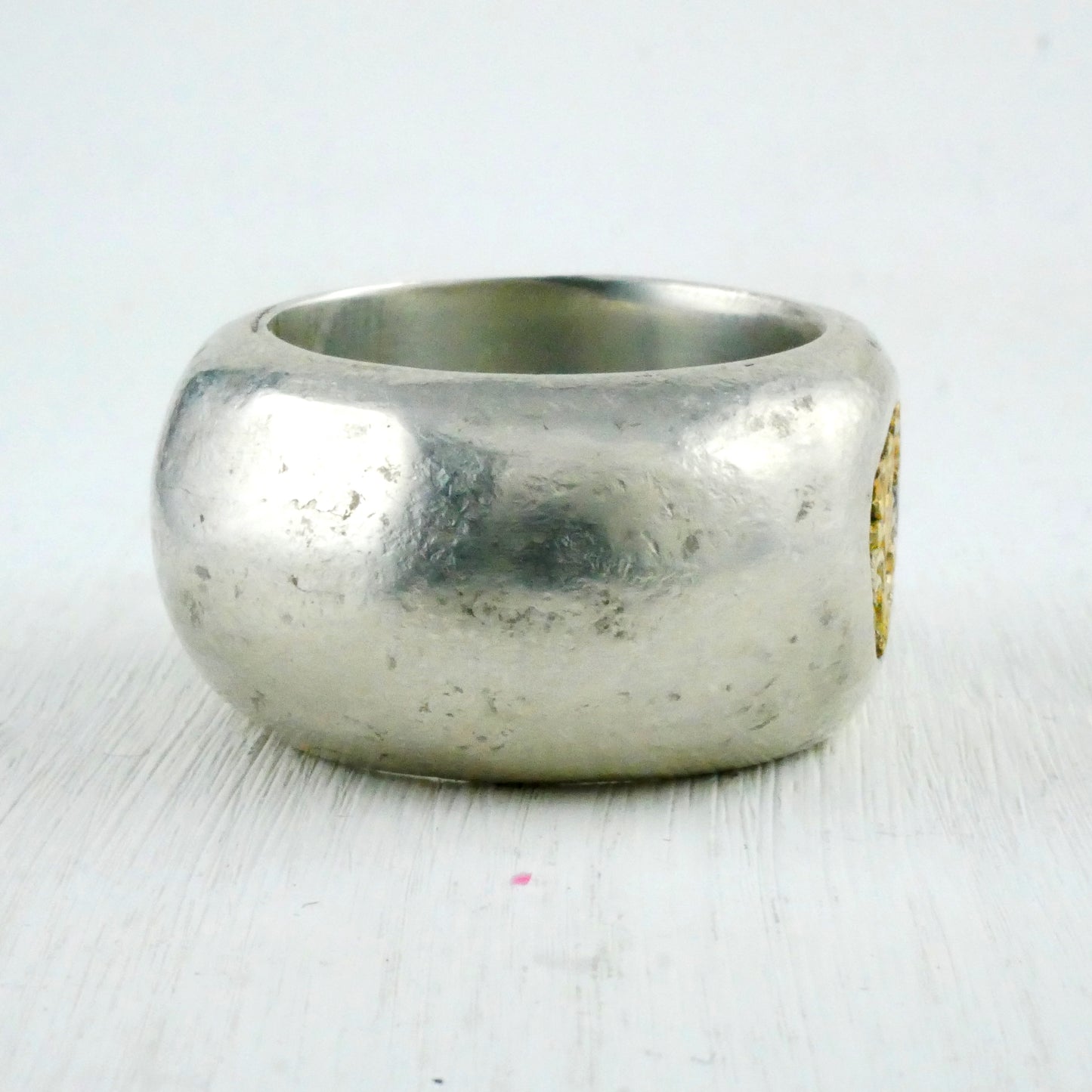 BAGUE AJNA - Argent 925, Or 18K