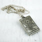 TAROT PENDANT : THE STAR - Sterling silver, Tourmaline