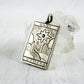 TAROT PENDANT : THE STAR - Sterling silver, Tourmaline