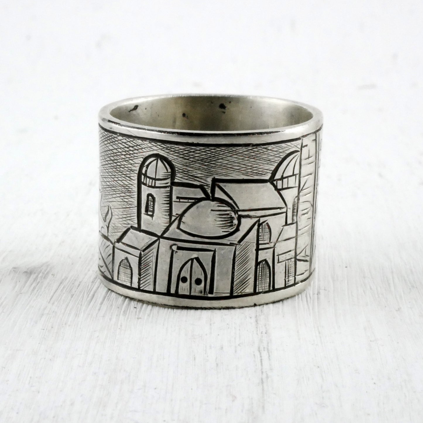 BAGUE TAROT : LA LUNE - Argent 925, Tourmaline