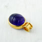 KHEPRI AMULET - Amethyst Scarab & 18K Gold Pendant