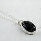 KHEPRI AMULET - Onyx Scarab & Sterling Silver Pendant