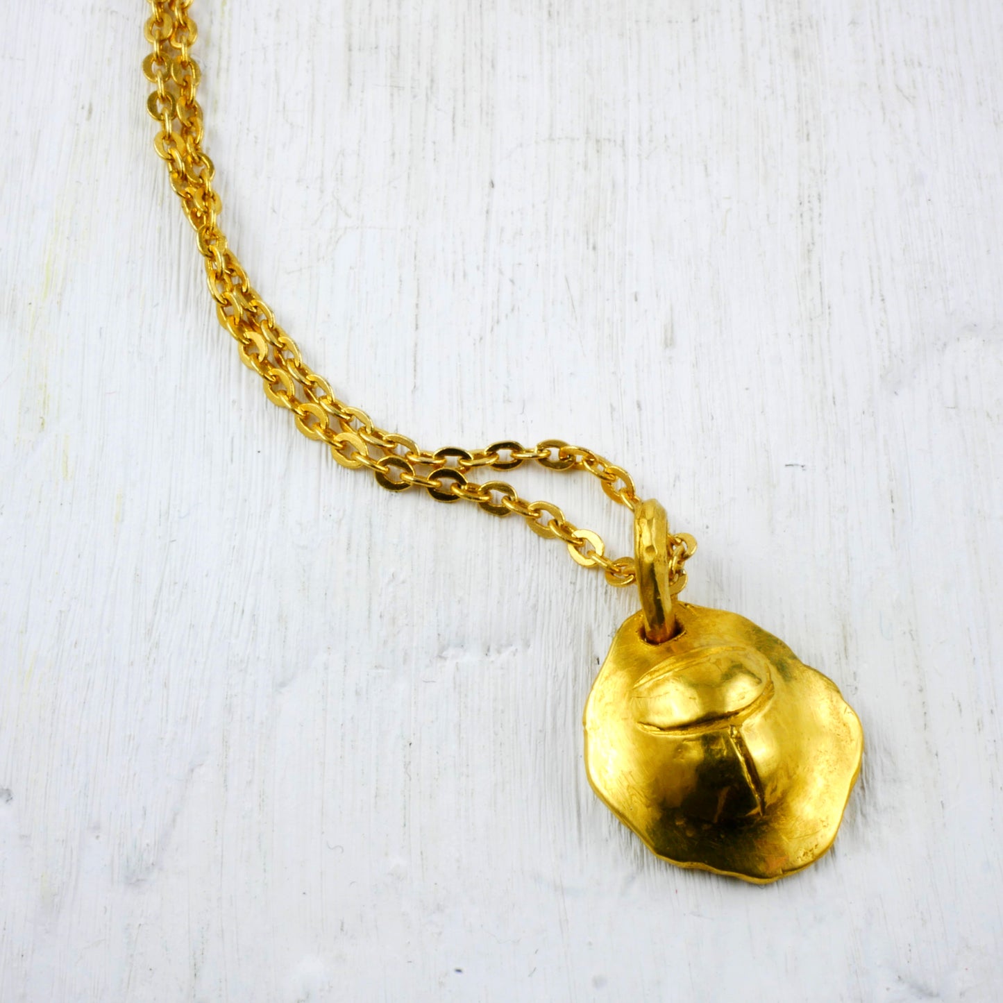 KHEPRI AMULET - 24K Gold